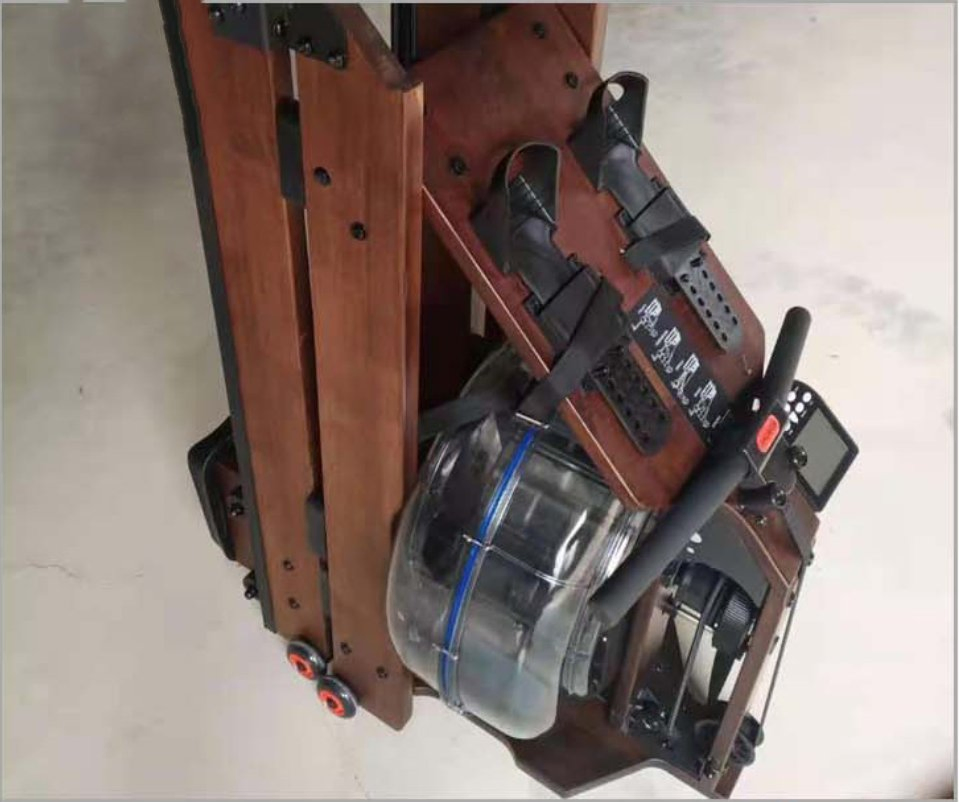 Xr-01 Gym Cardio Fitness Equipment Wooden Rower Water Resistance Oak Rowing Machine Sports Equipment