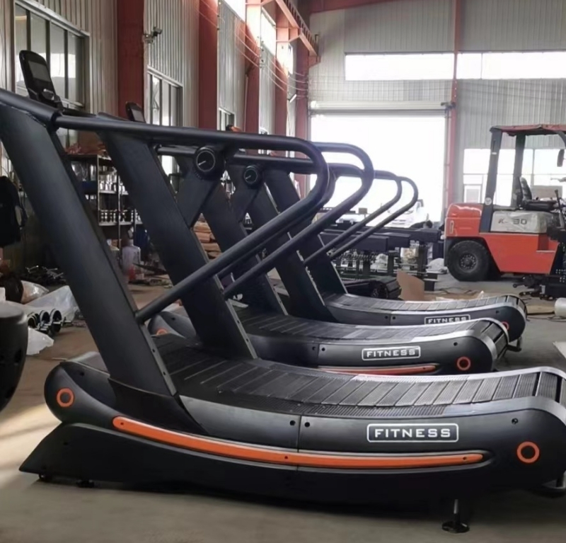 Gym Machine Commercial Curved Treadmill Running Machine