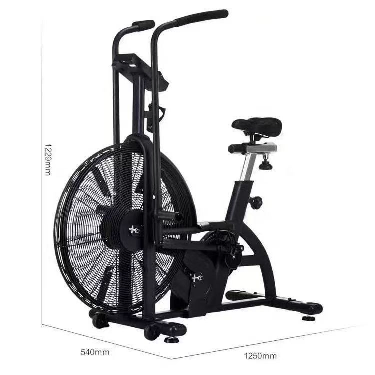 Factory Wholesale Customized Exercise Spinning Air Bike Wind Resistance Home Gym Commercial Use Fitness Exercise Bike