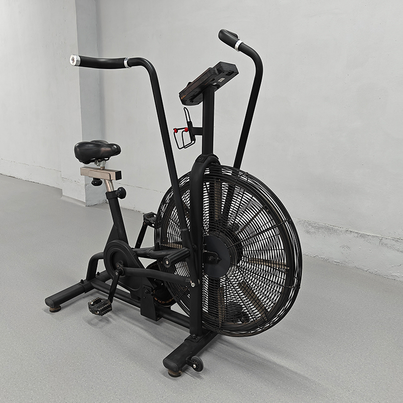 Air Resistance Spinning Exercise Bike Air Bike with Chain Transmission