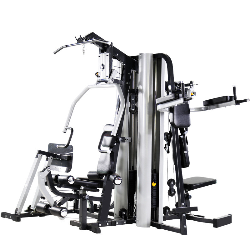 Gym Equipment Multi Functional Integrated Trainer Gym Stregnth Machine Multi Jungle 5 Station Power Rack Indoor Home Gym