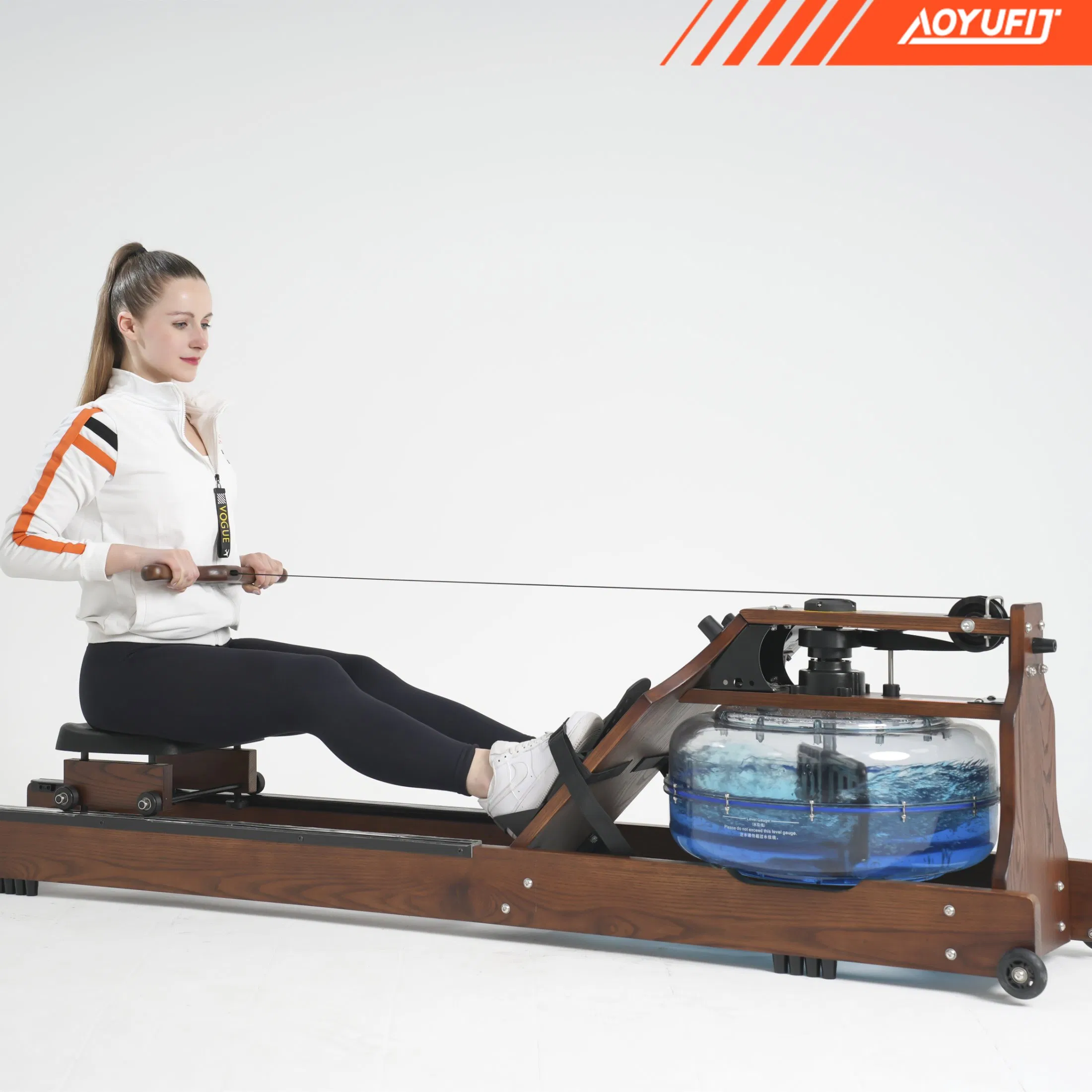 Cardio Equipment Water Rower Machine Foldable Water Resistance Rowing Machine