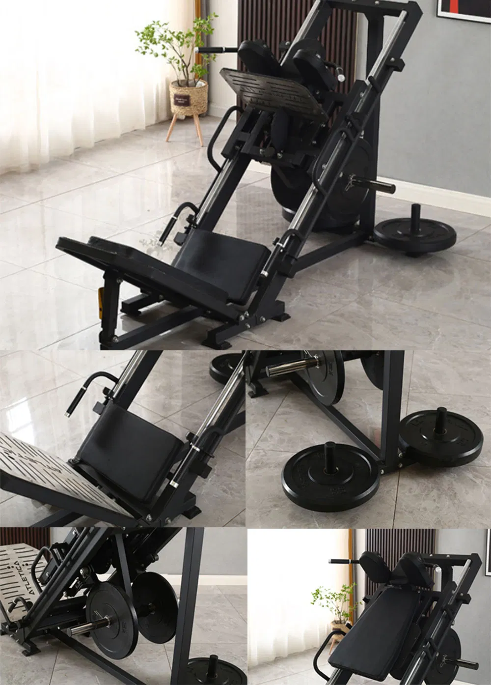 Pedal Squat Machine View 5
