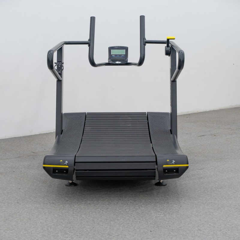 Non-Electric Curved Treadmill HS8700 Commercial Cardio Trainer Manual Self-Powered Commercial