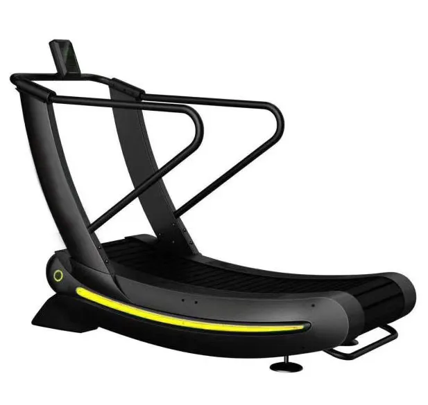 Commercial Curved Manual Treadmill View 3