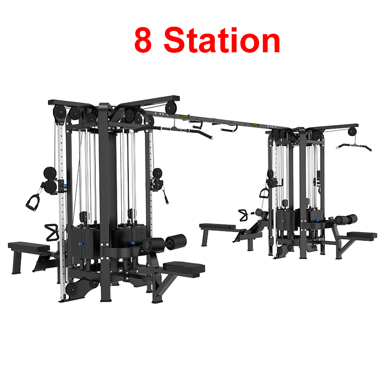 Commercial Fitness Gym Equipment Comprehensive Training Device Multi Jungle Fitness Gym Equipment 4-Stations Machine