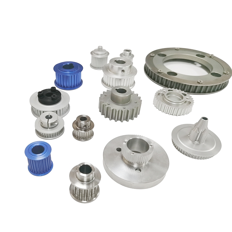 High-Tech Dual Adjustable Pulley Aluminium Pulley Sets for Transmission Machinery Customizable OEM