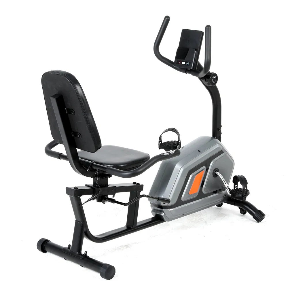 Commercial Cardio Horizontal Exercise Bike Gym Fitness Machine Recumbent Bike