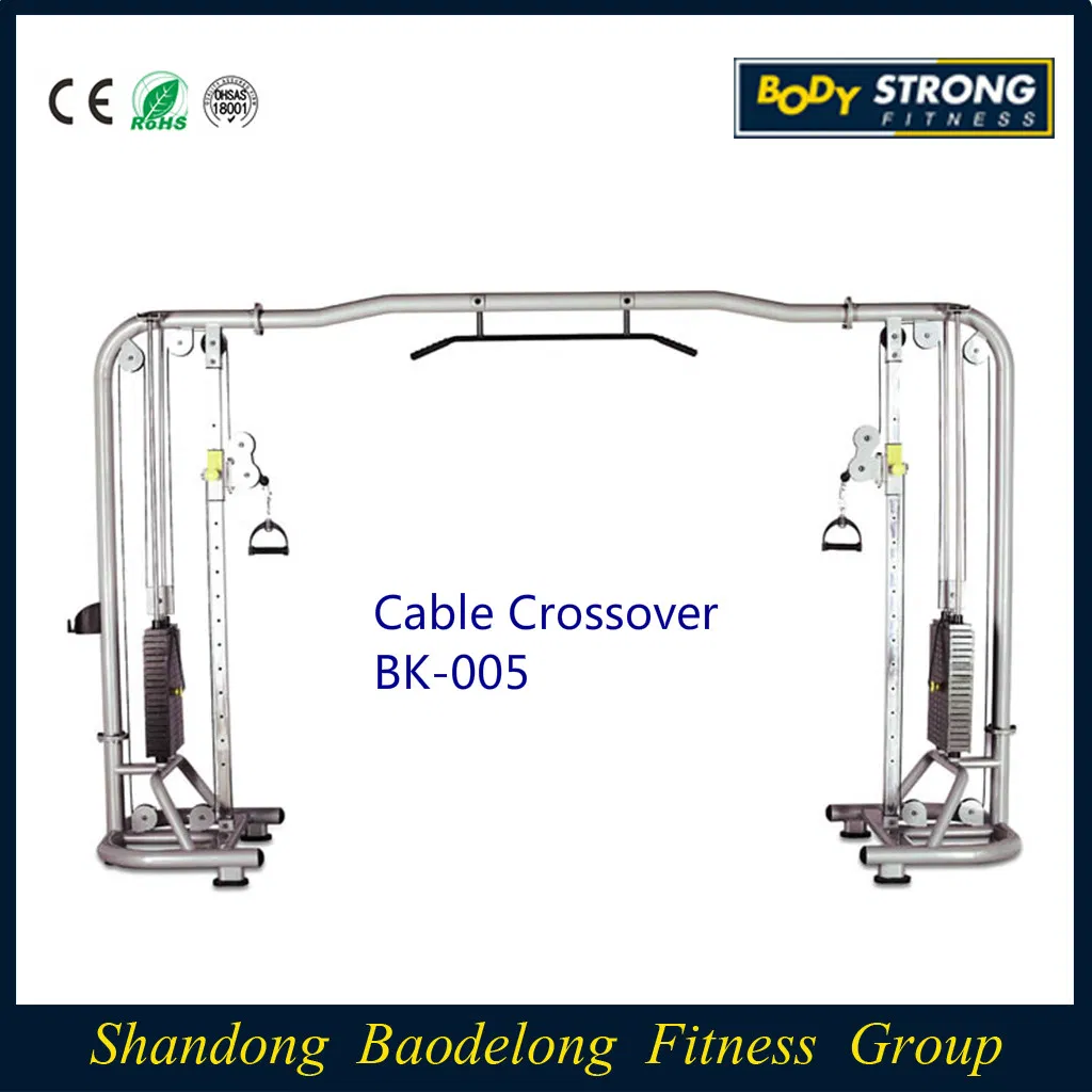 Commercial Strength Exercise Machines Functional Trainer Dual Adjustable Pulley Bk-005A