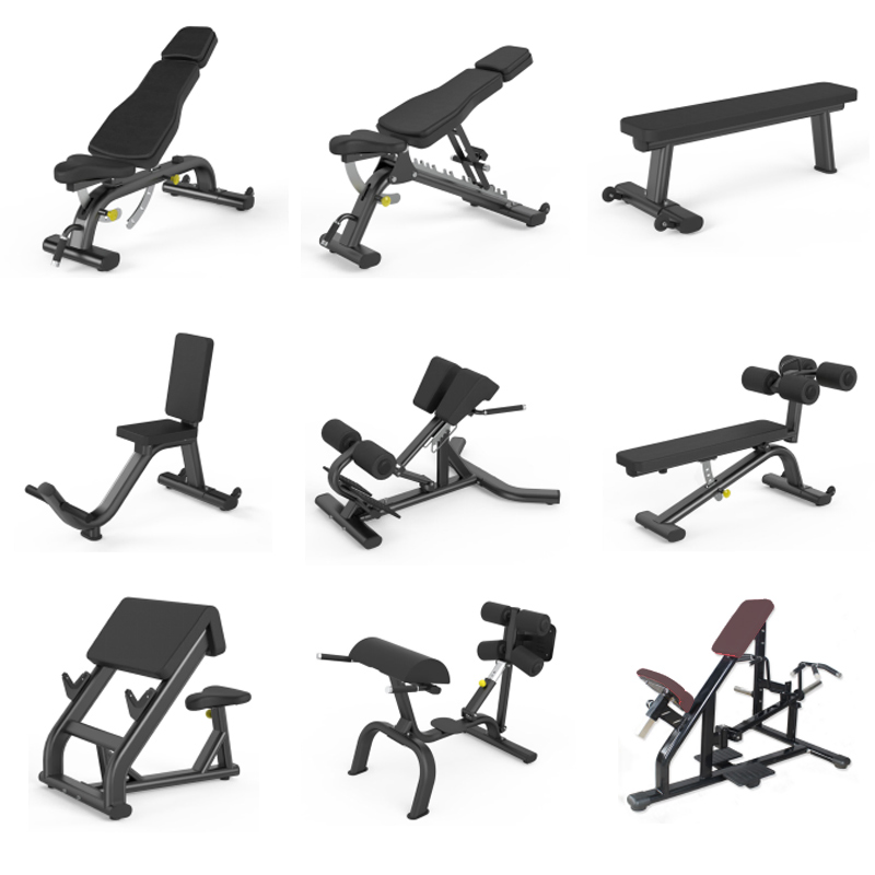 High Quality Strength Plate Loaded Training Hip Thrust Machine Gym Equipment Buttocks Glute Bridge Machine