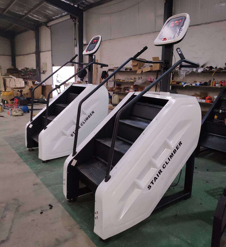 Commercial Stepmill Cardio Gym Machine Motorized Stairmill Body Building Stair Climber Machine