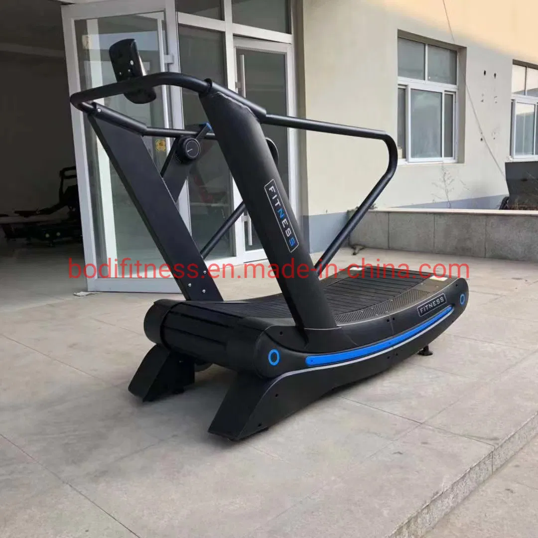 High Quality Manual Curved Treadmill Gym Fitness Equipment Assaul Air Runner Woodway Treadmill