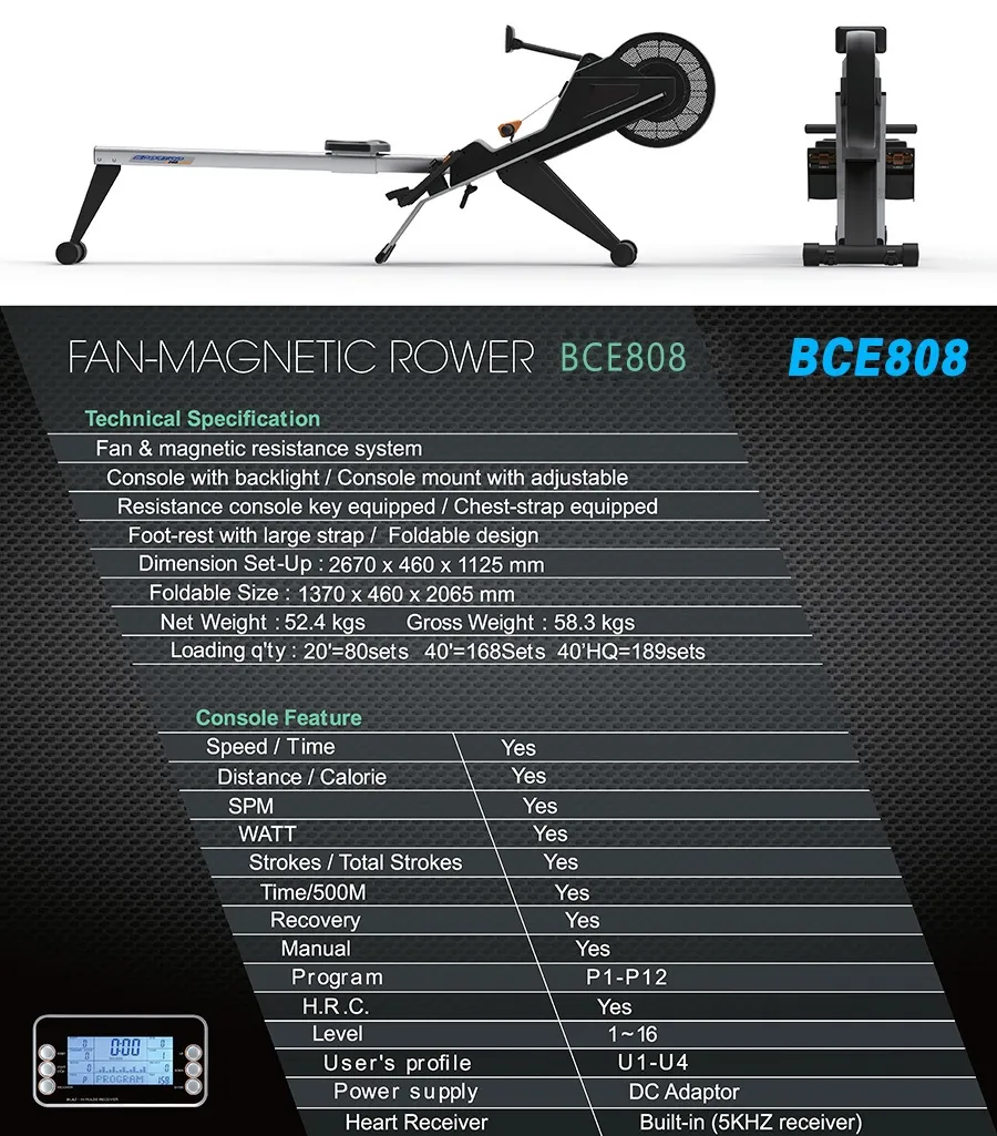Rowing Machine Exercise Detail