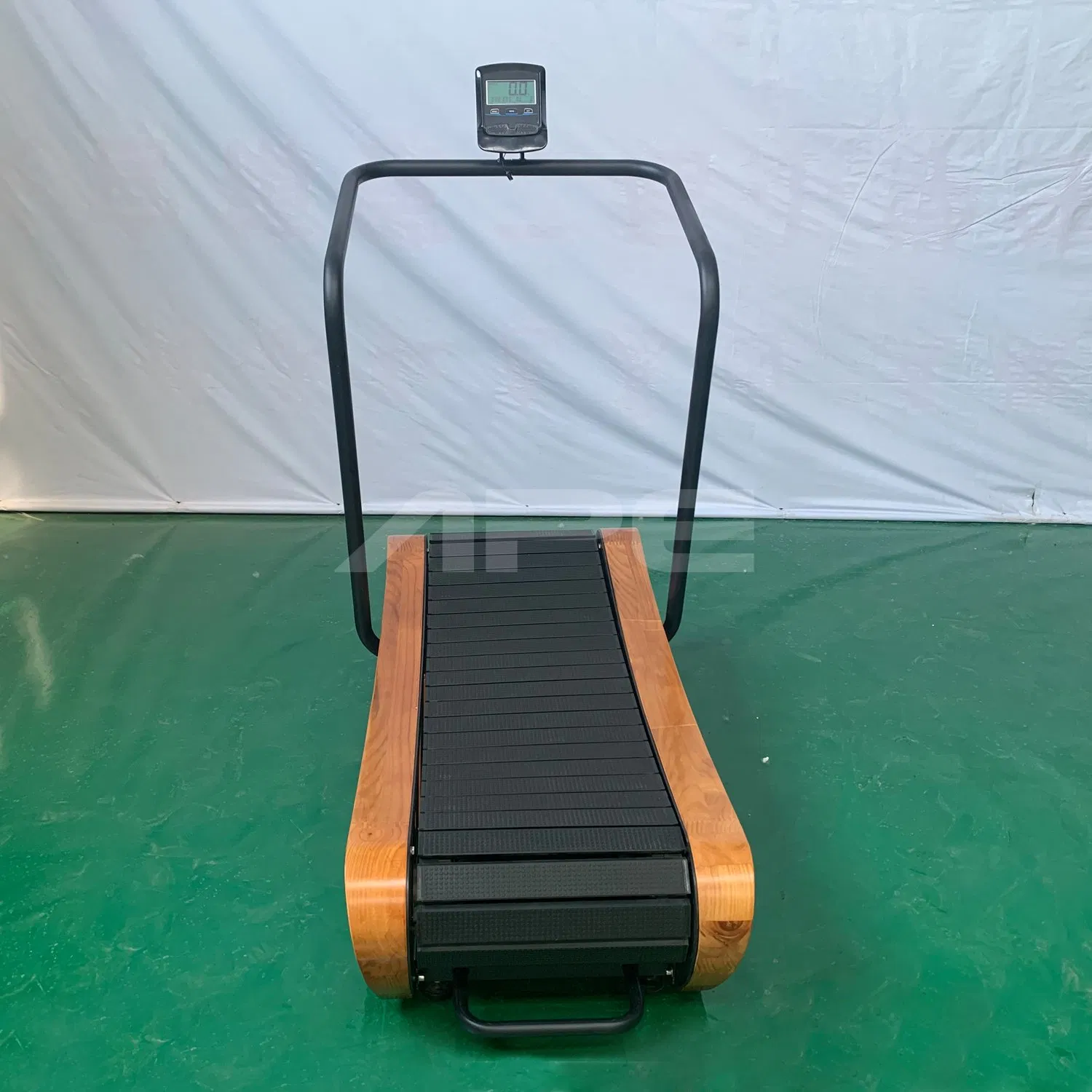 Ape Fitness Home Gym Equipment Curved Wood Motorless Treadmills