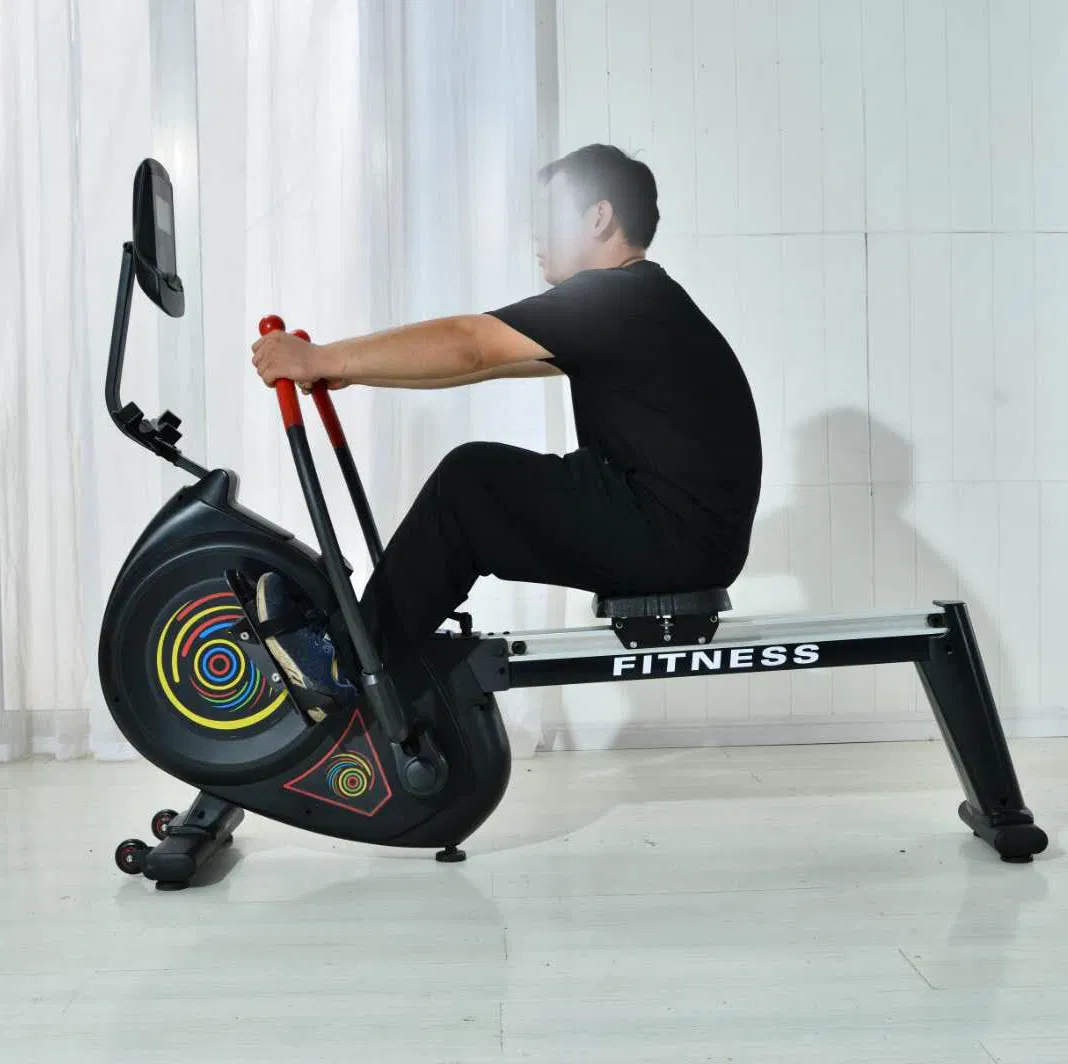 Indoor Air Rower Magnetic Resistance Rowing Machine