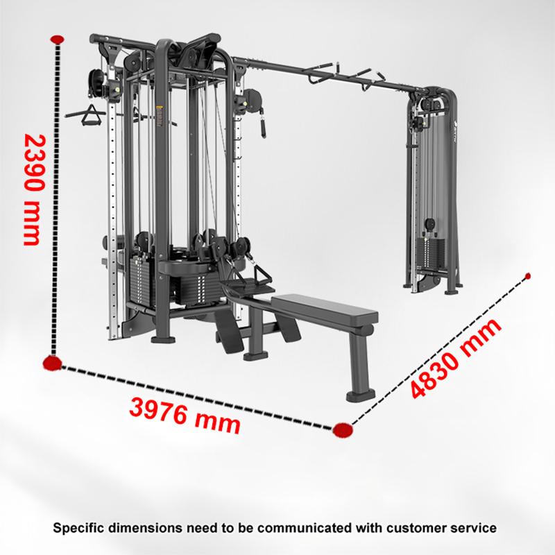 Brightway Commercial Multi Gym Equipment, Fitness Equipment Five Station Multi-Jungle