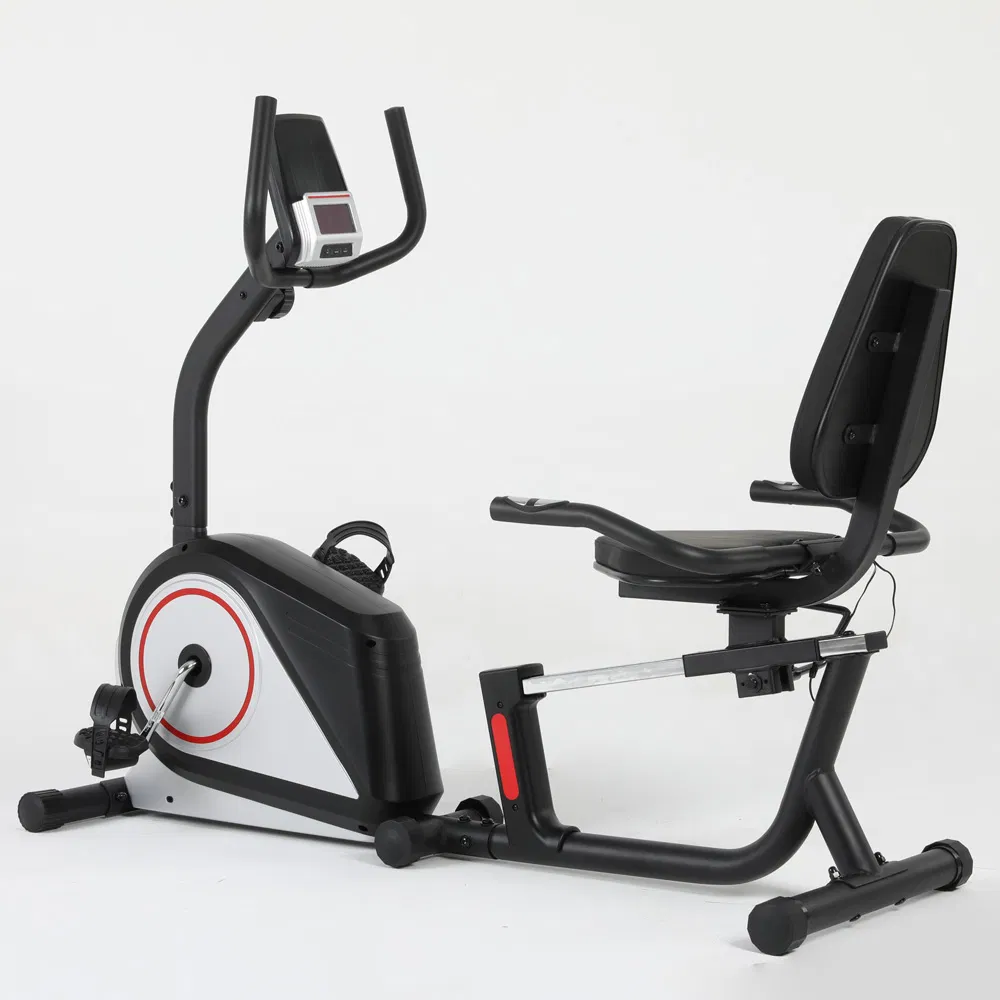 Exercise Bike Magnetic Control Horizontal Exercise Bicycle OEM Recumbent Bike