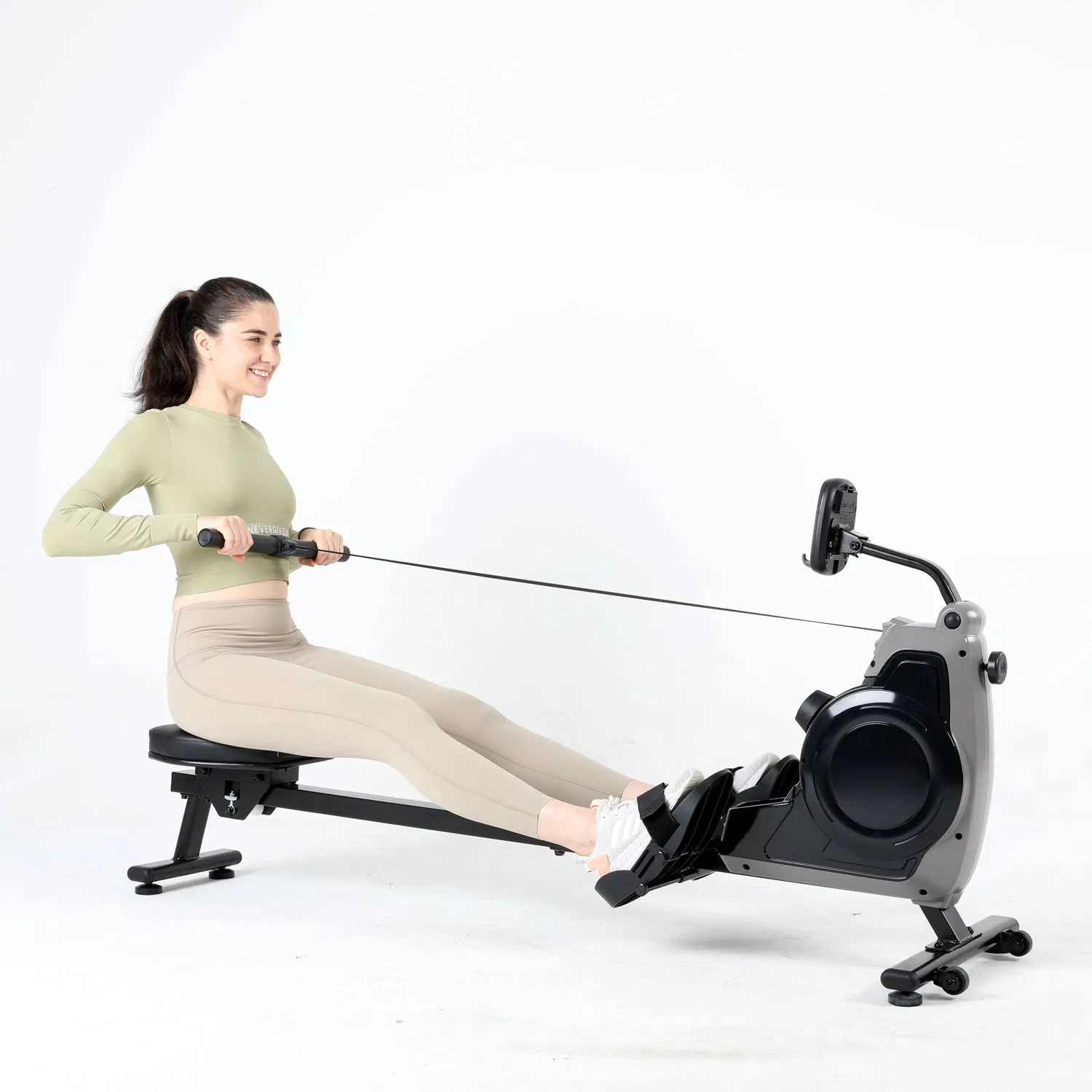 High Quality Indoor Fitness Foldable Magnetic Rowing Machine for Sale Cardio Machine Gym Equipment