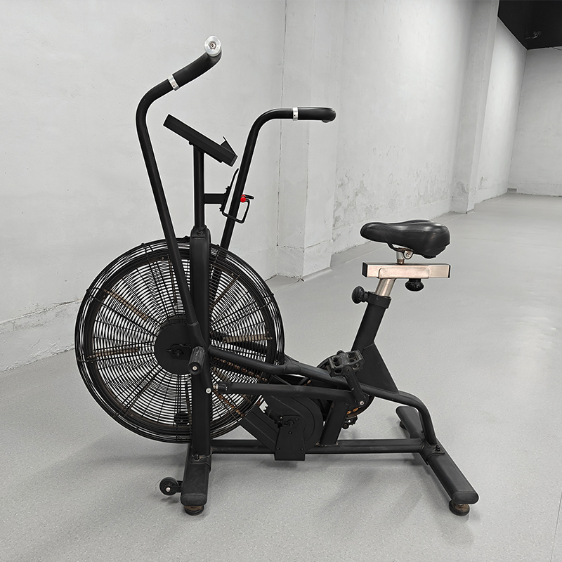 Air Resistance Spinning Exercise Bike Air Bike with Chain Transmission