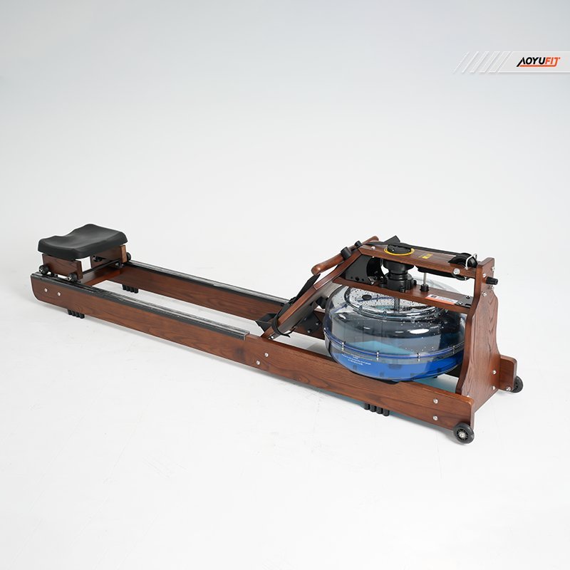 Gym Use Wooden Water Resistance Rower Durable &amp; Easy to Store