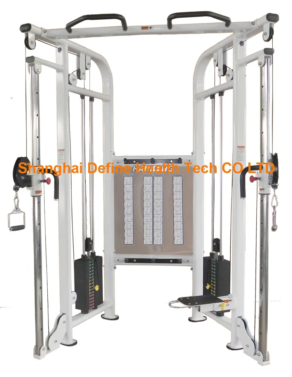 Gym and Gym Equipment, Body Building, Hammer Strength, Dual Adjustable Pulley (HP-3039)