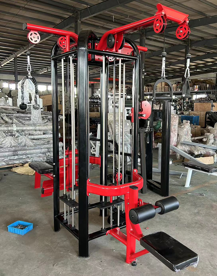 Life Fitness Equipment 4 Stacks Multi Jungle Station Multi Functional Trainer Multi Jungle Gym
