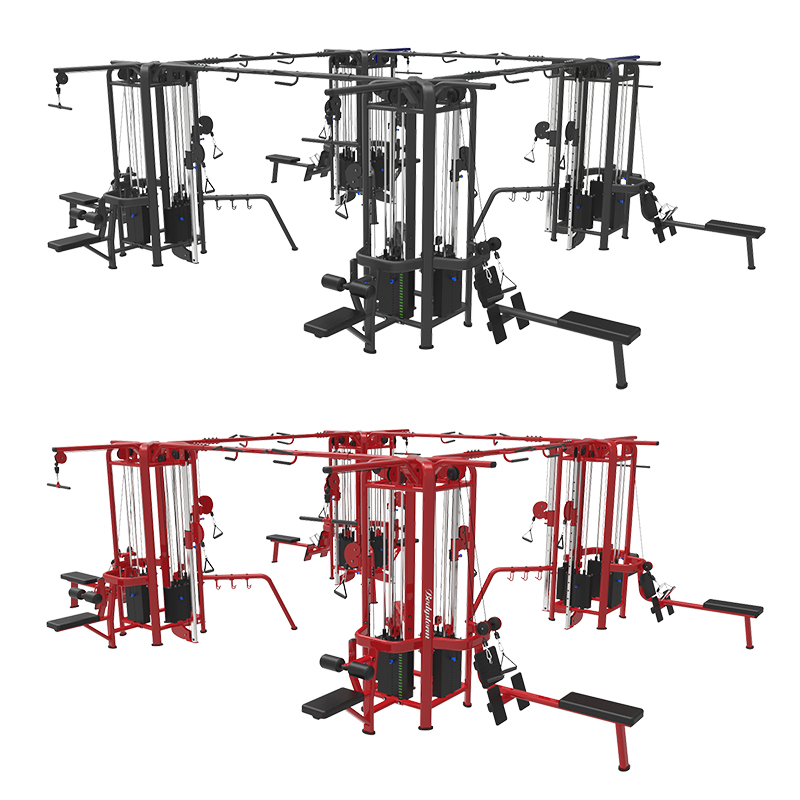 Powerful All-in-One Multi Function 16 Station Multi-Jungle for Gym Strength Training