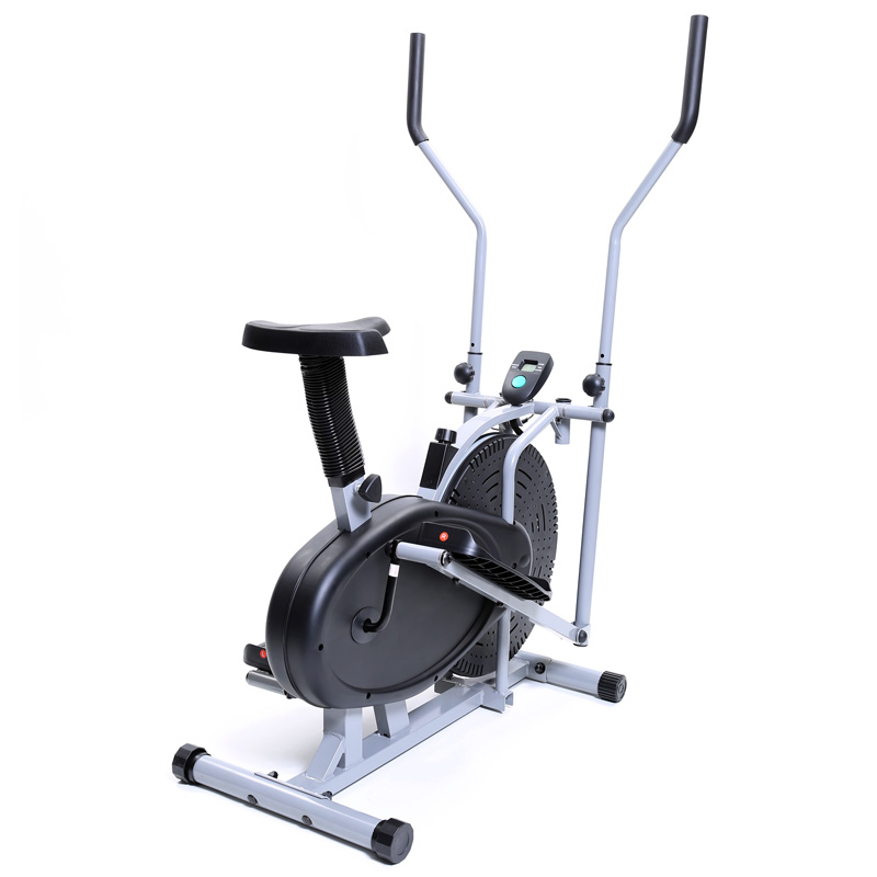 Home Use Fitness Exercise Orbitrack Cross Trainer Air-Resistance Exercise Fan Bike