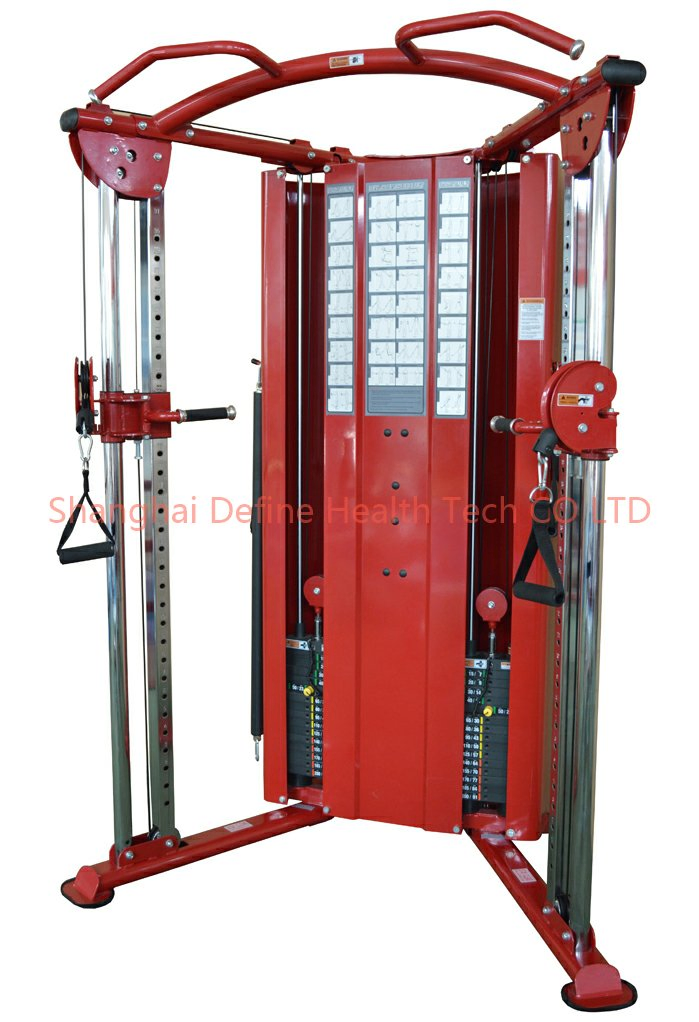 commercial fitness machine,Gym equipment,Dual Adjustable Pulley- PT-830