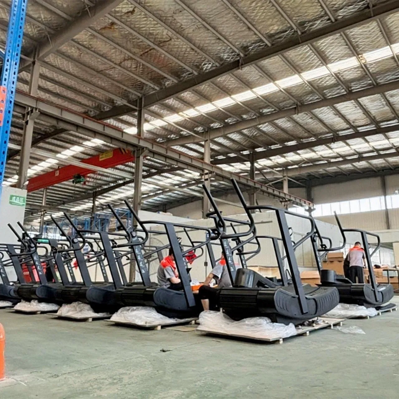 Self-Generating Powered Curved Treadmill Manual Mechanical Air Runner Non-Motorised Running Machine Treadmill