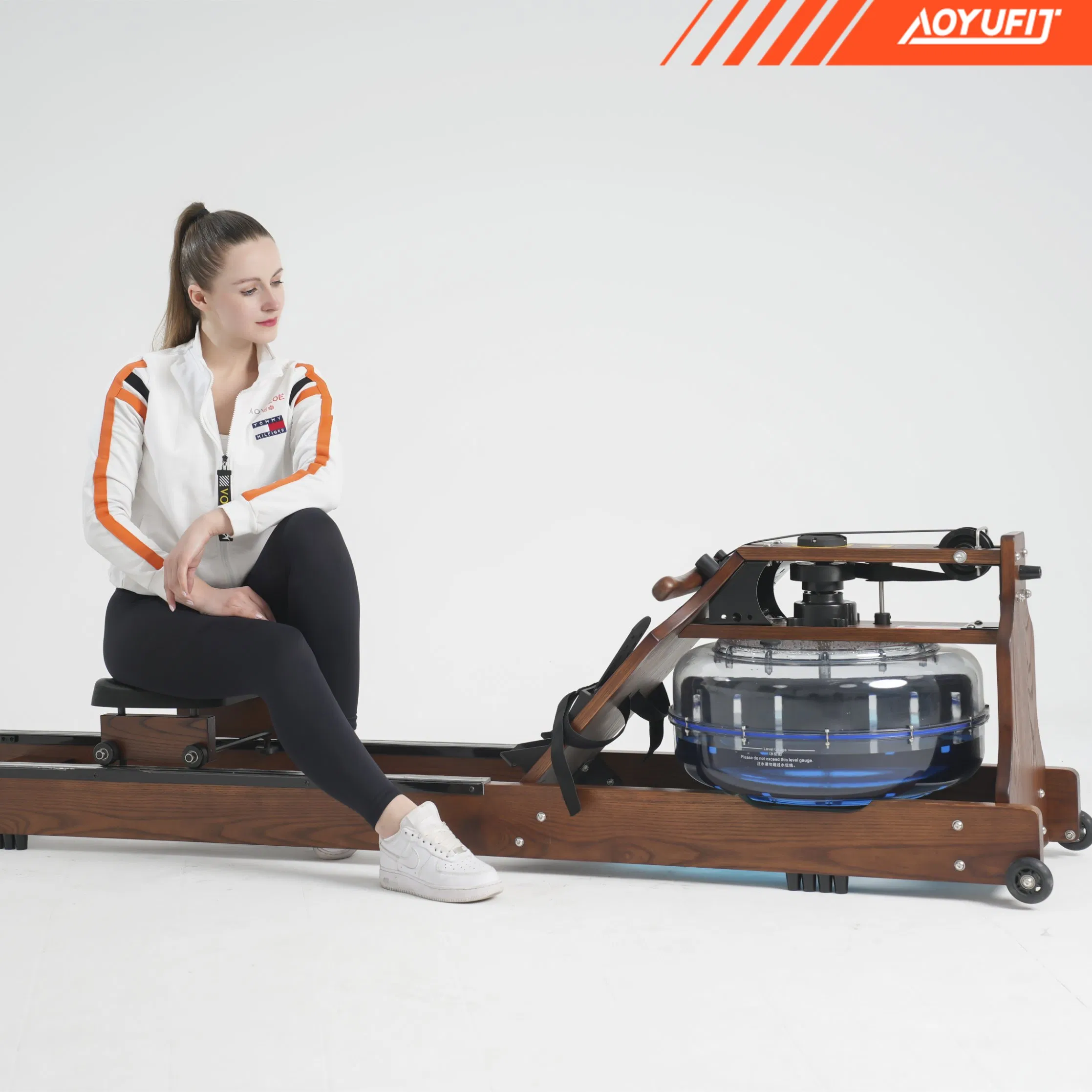 Cardio Equipment Water Rower Machine Foldable Water Resistance Rowing Machine