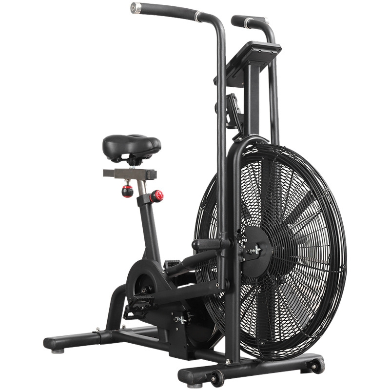 Factory Wholesale Customized Exercise Spinning Air Bike Wind Resistance Home Gym Commercial Use Fitness Exercise Bike