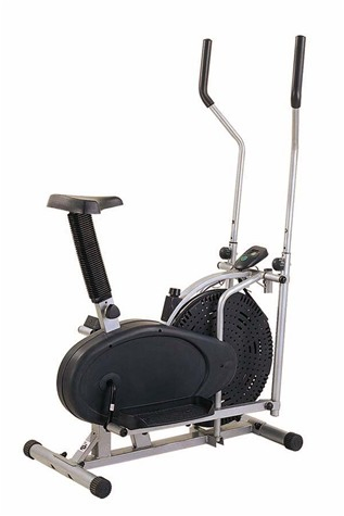 Home Use Fitness Exercise Orbitrack Cross Trainer Air-Resistance Exercise Fan Bike