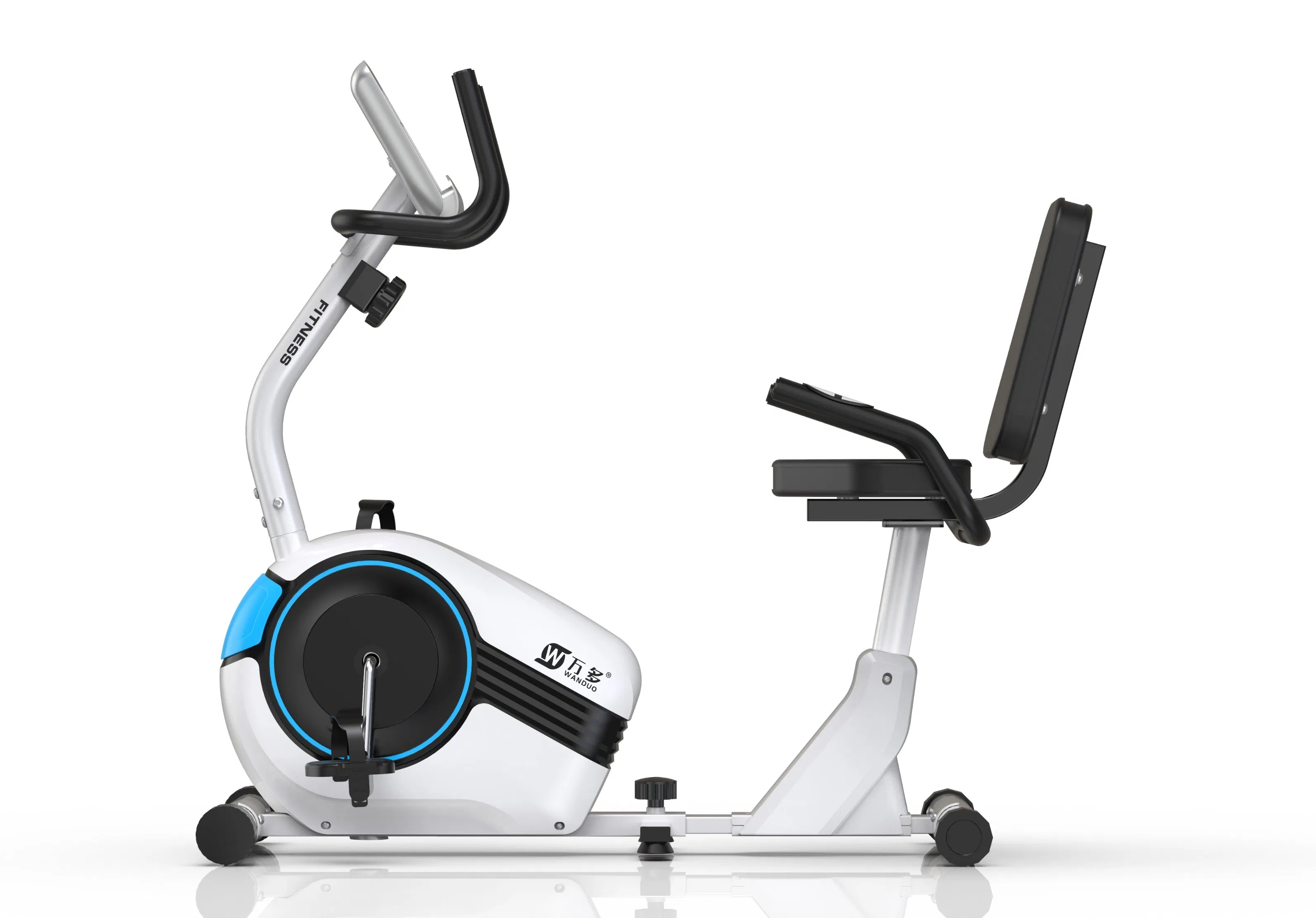 Home Gym Marcy Recumbent Exercise Bike with Adjustable Resistance and Adjustable Seat