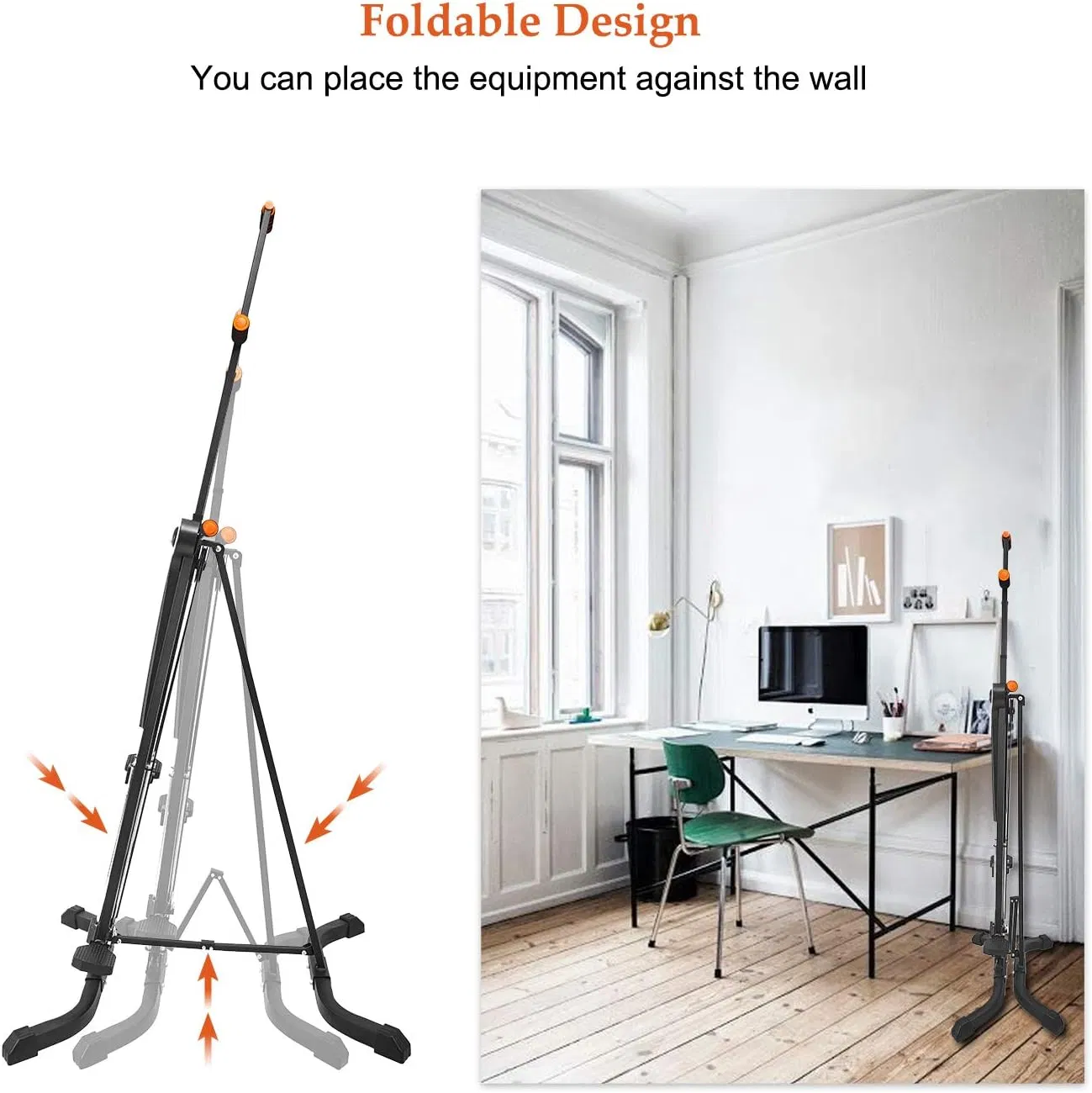 Vertical Stepper for Home Gym Fitness Exercise Cardio Workout Stair Stepper