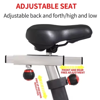 Commercial Air Resistance Exercise Bike - Full-Body Fitness Gym Equipment Air Bike