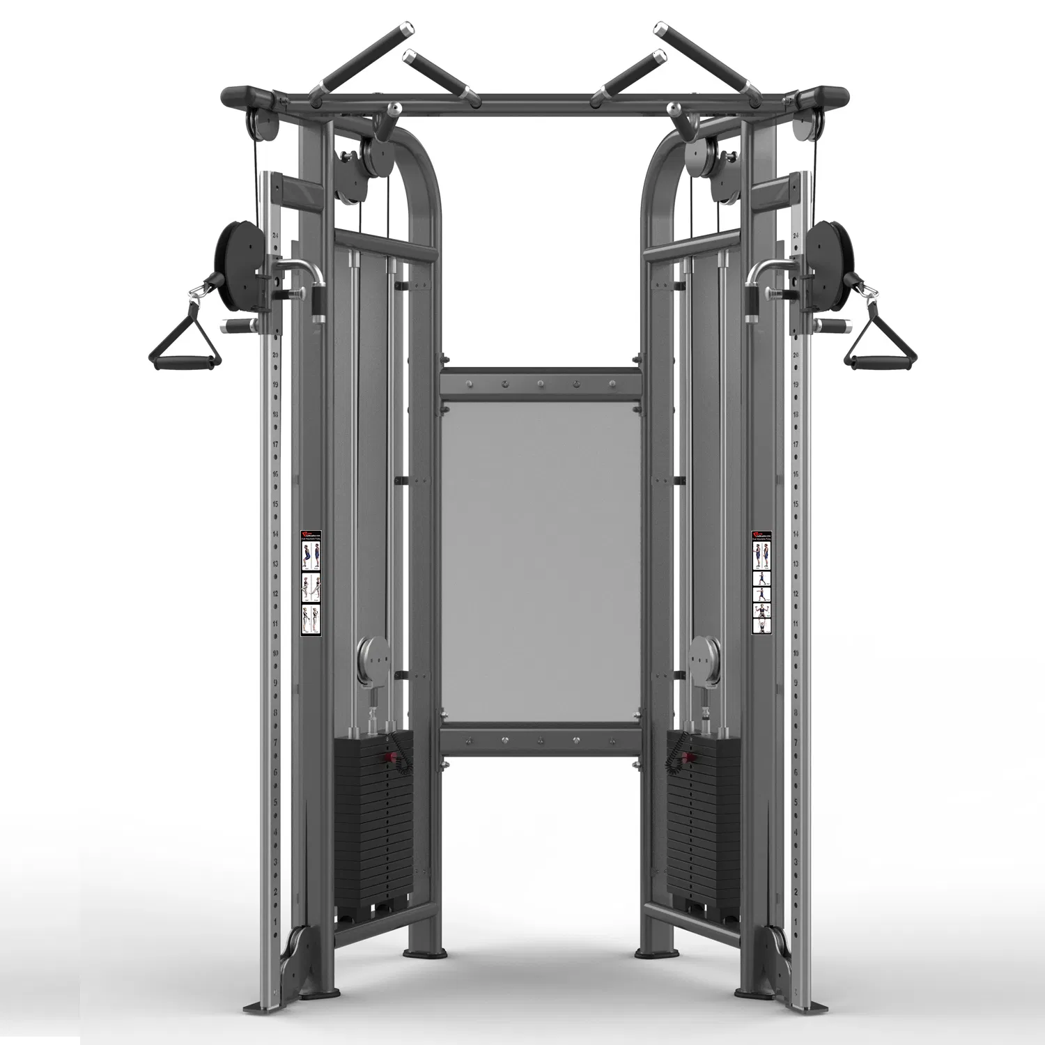 Commercial Fitness Equipment Dual Adjustable Pulley