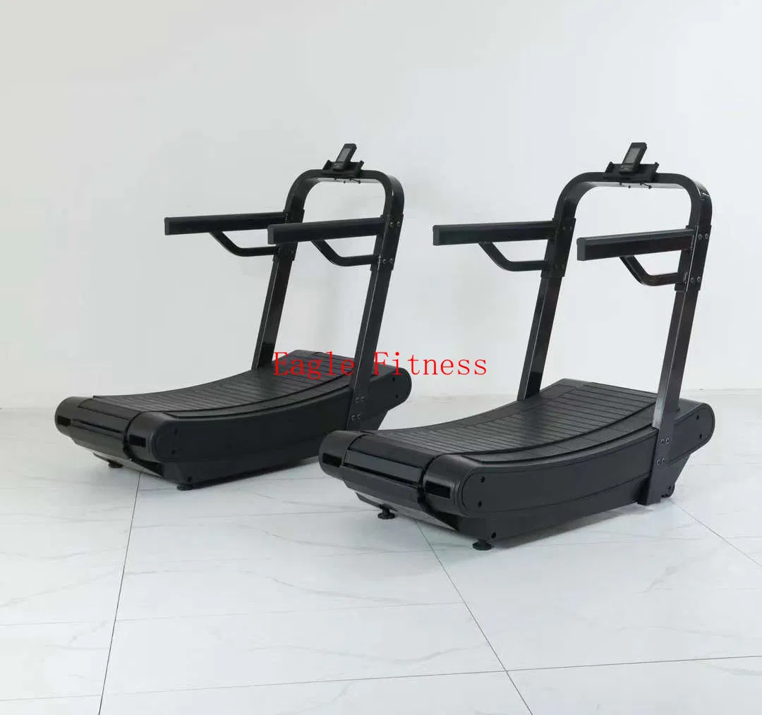 Cardio Machine Air Runner Machine Curve Treadmill Self-Generating Fitness Commercial Curved Treadmill