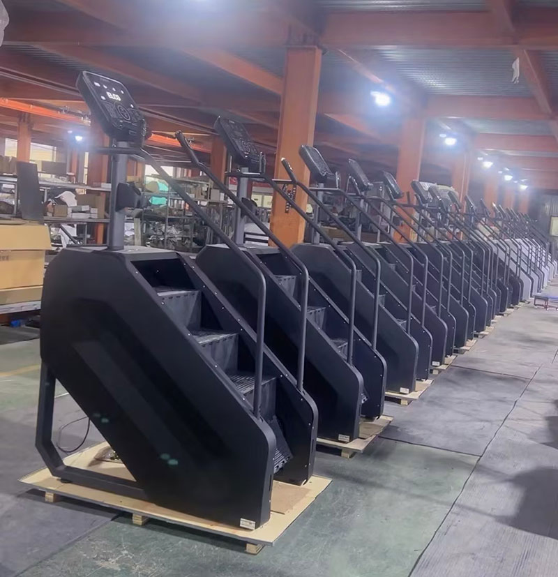 Commercial Stepmill Cardio Gym Machine Motorized Stairmill Body Building Stair Climber Machine