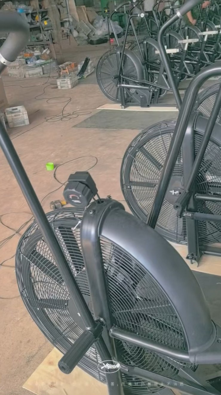 Air Magnetic Resistance Cardio Air/Spinning Bike Aerobic Gym Equipment