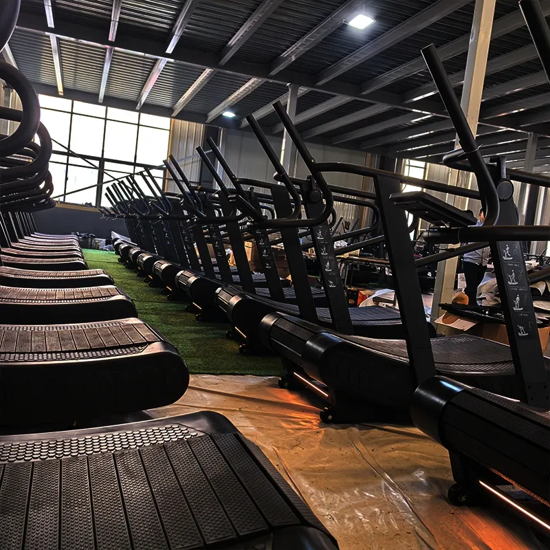 Curved Treadmill Detail