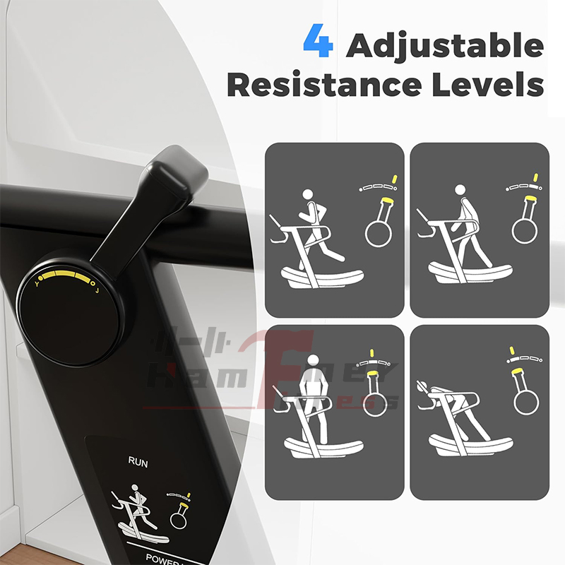 Factory Price Trueform Woodway Runner Non-Motorized Motorless Generating Manual Curved Curve Treadmill