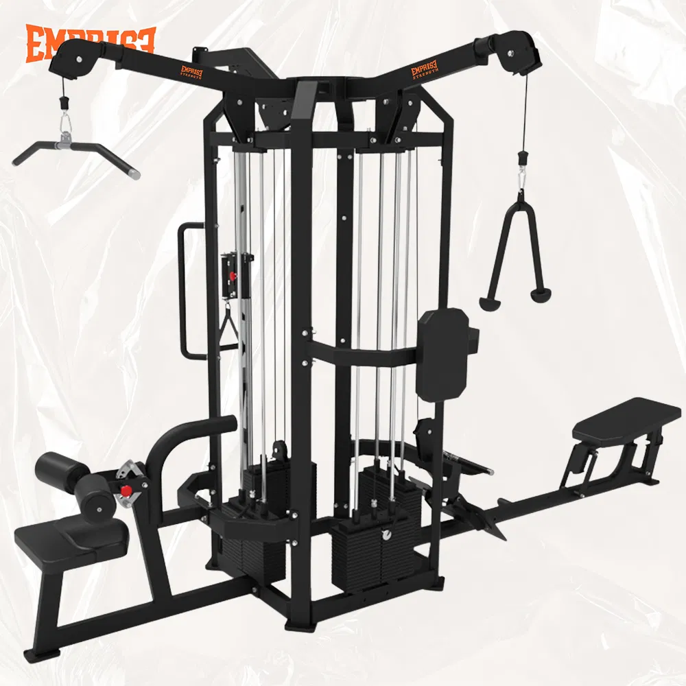 Multi Station Commercial Gym Equipment Multi Jungle 4 Stacks Multifunction Gym Machine
