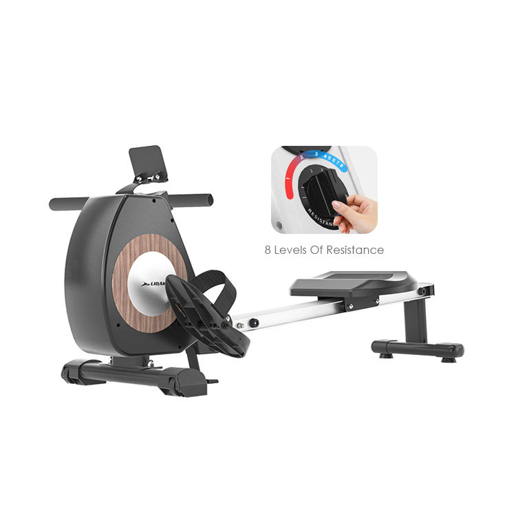 Wholesale High-Quality Magnetic Resistance Rowing Machines, Quiet, Commercial, Indoor, Foldable, Home Gym Cardio Training Equipment, Seated Rowing Machine, Fitn