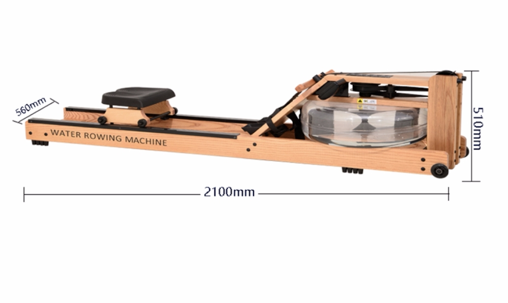 Wholesale Double Track Aerobic Exercise Fitness Equipment Water Resistance Rowing Machine Home Smart Rower