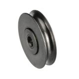 Handrail Pulley Tower Aluminum Bearing Compressor 24V Adjustable Cable Mini Power Rack Timing Belt Cable Station Dual Attachment for Lat Pulldown