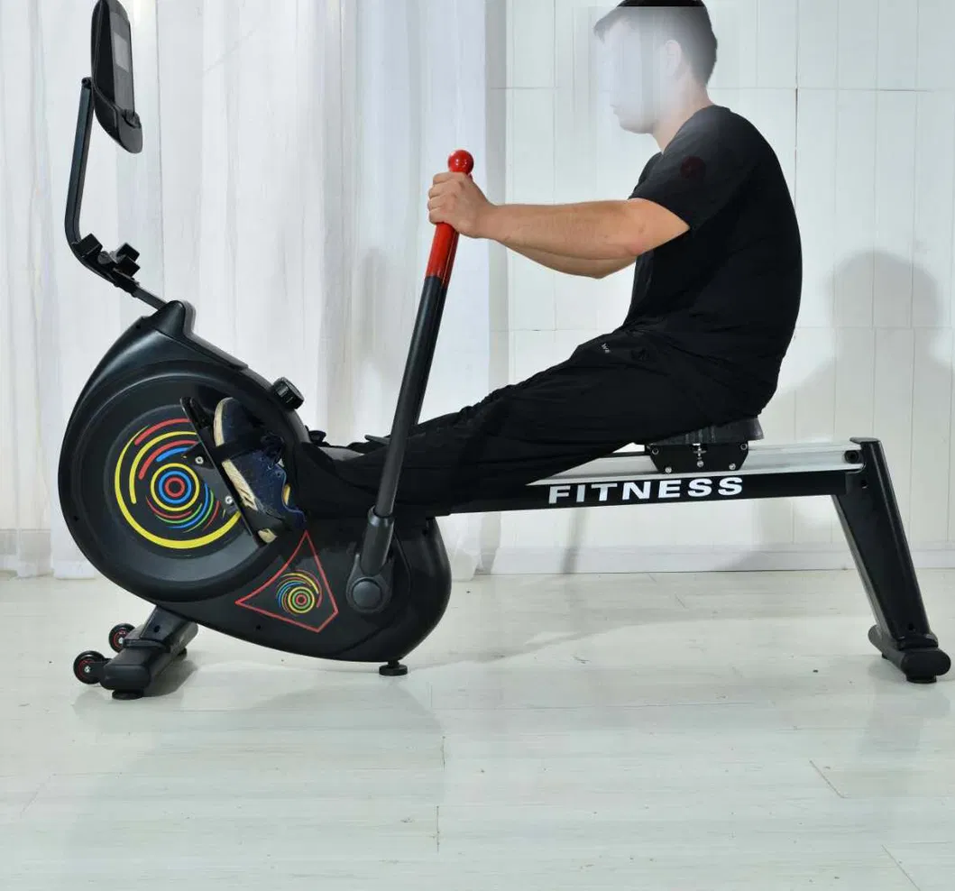 Indoor Air Rower Magnetic Resistance Rowing Machine