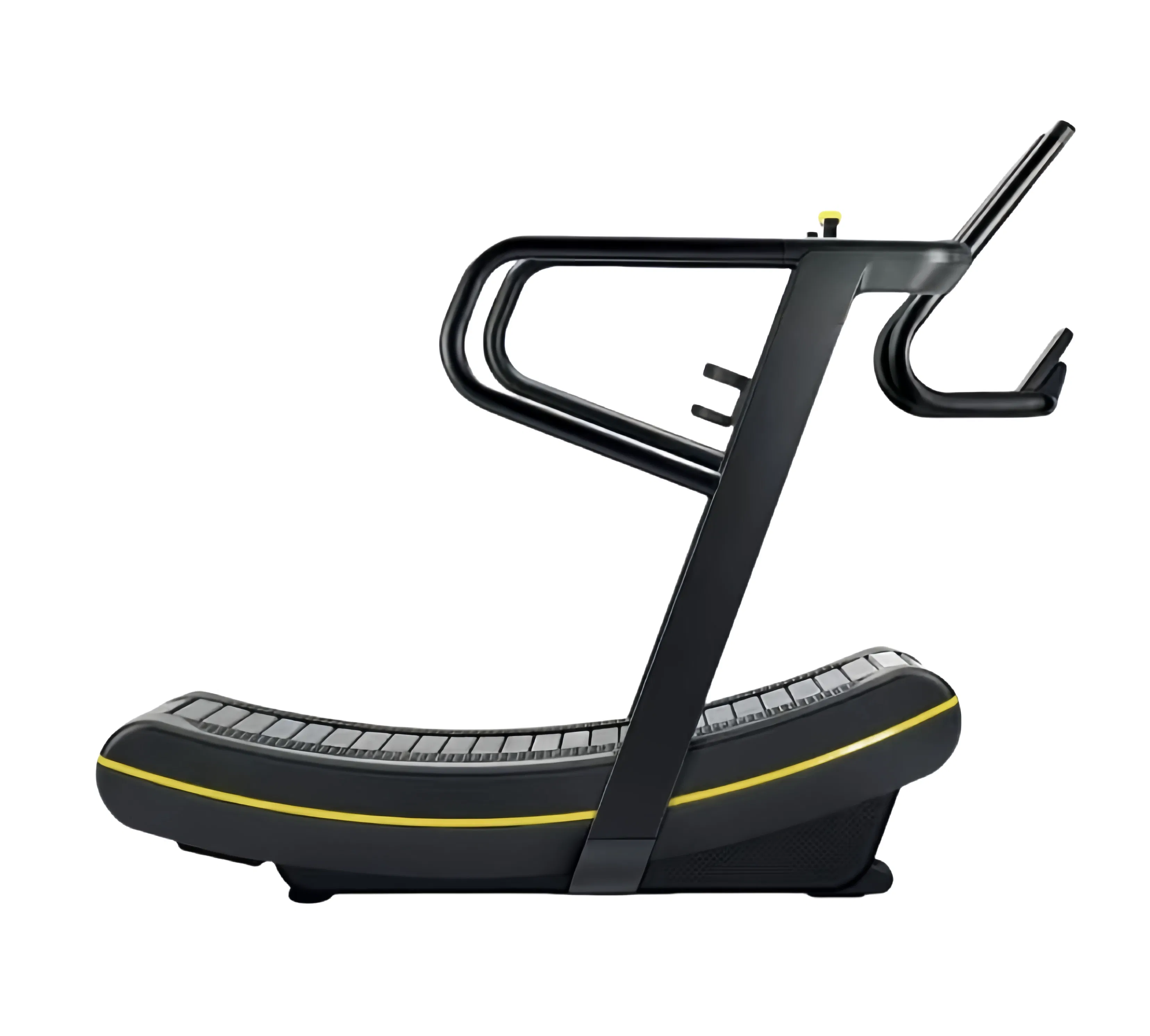 Commercial Self-Powered Curved Treadmill for Gym Training
