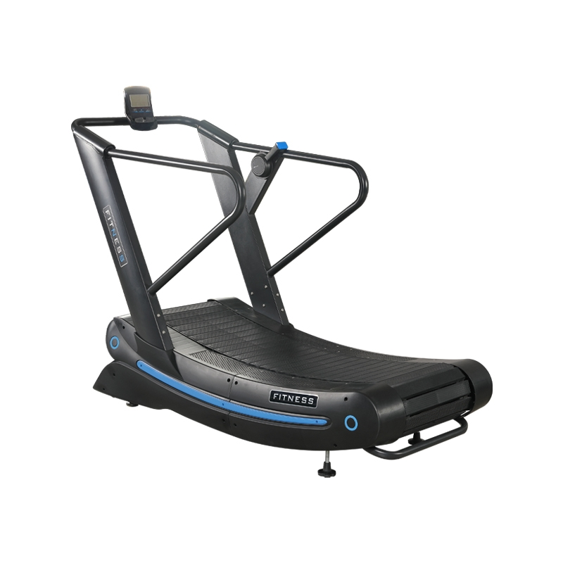 Unpowered Air Runner Commercial Fitness Gym Equipment Non-Motorized Speed Fit Cardio Machine Treadmill Self-Generated Curved Treadmill