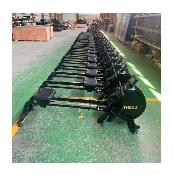 New Gym Fitness Rowing Equipment Adjustable Foldable Magnetic Resistance Rowing Machine